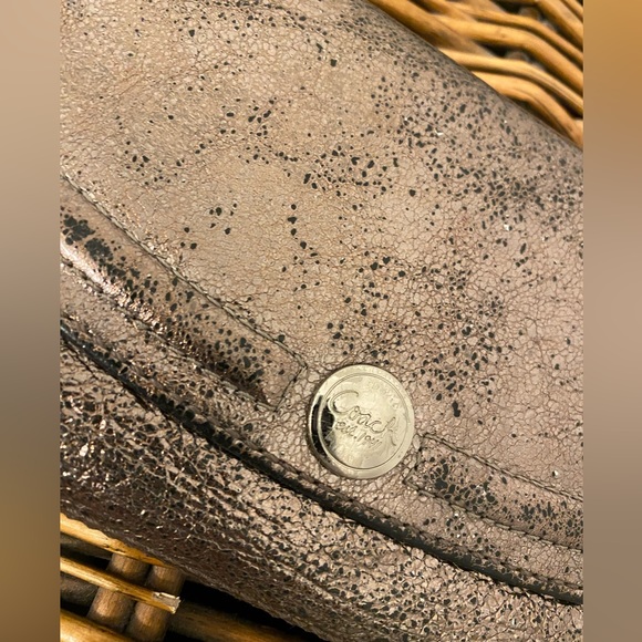 Coach Bronze Metallic Wallet - Picture 3 of 8